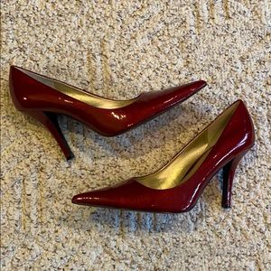 Nine West Candy Apple Red Pumps